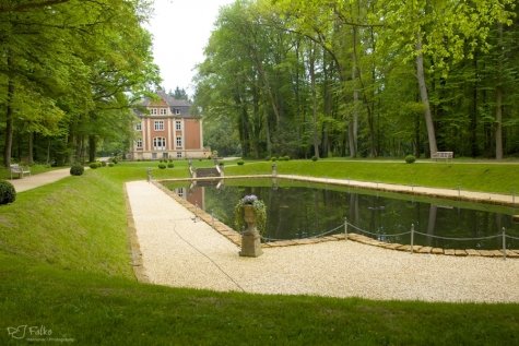 Gartenanlage des Schloss Eldingen bei Celle